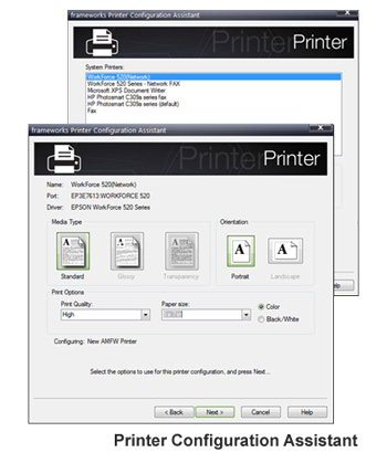 Canadian Postal Software Printer Configuration